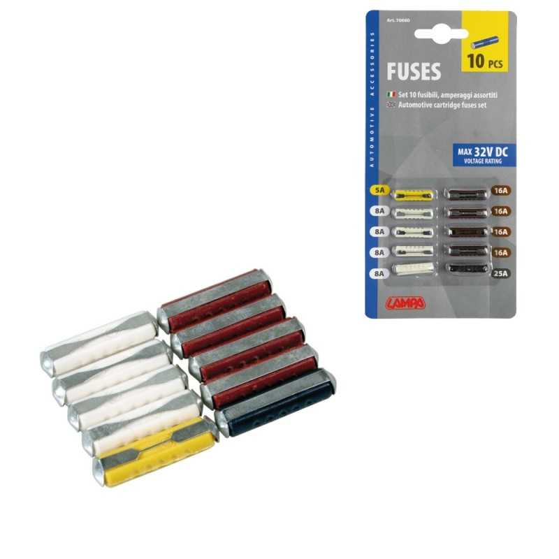 LAMPA Blister 10 fusibles cerámico LAM70060