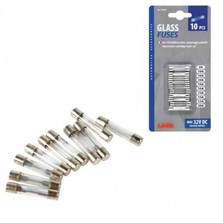 LAMPA Blister 10 fusibles de vidrio grande LAM70062