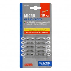 LAMPA Blister 10 fusibles de vidrio pequeño LAM70063