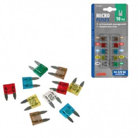 LAMPA Blister 10 fusibles plano mini LAM70085
