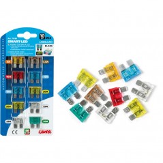 LAMPA Blister 10 fusibles planos LED 12/32V LAM70188