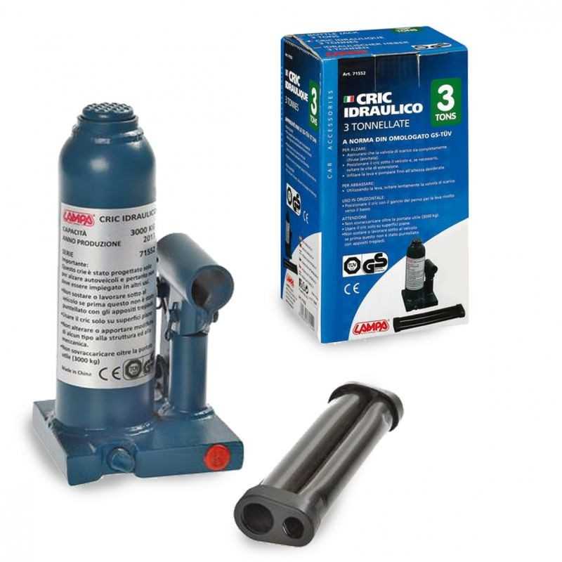 LAMPA Approved hydraulic jack 3000 KG GS-TUV LAM71552