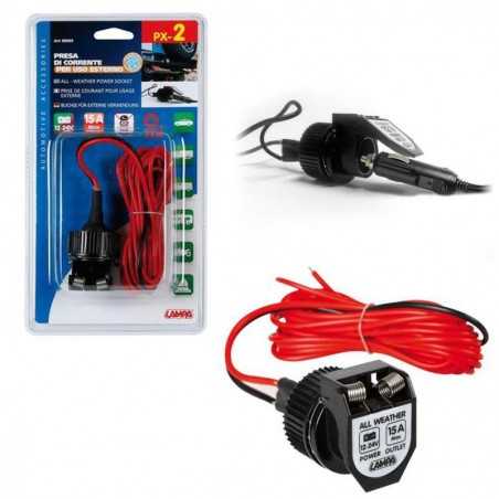 LAMPA Enchufe externo PX-2 12/24V LAM38969