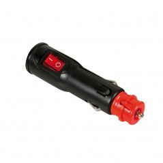LAMPA Enchufe mechero interruptor apagado/encendido STANDARD DIN 12/24V 10A LAM38973