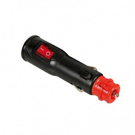 LAMPA Enchufe mechero interruptor apagado/encendido STANDARD DIN 12/24V 10A LAM38973