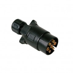 LAMPA Conector enchufe remolque bloqueo automático 7 polos LAM38980