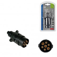 LAMPA 7-pole thread lock trailer plug connector LAM38981