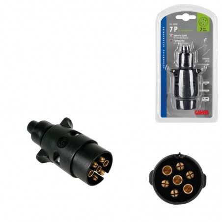 LAMPA Conector enchufe remolque bloqueo rosca 7 polos LAM38981