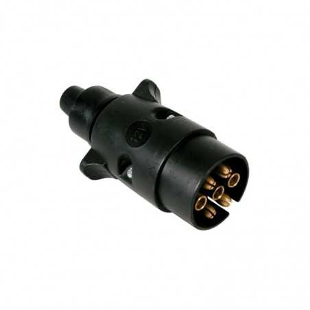 LAMPA 7-pole thread lock trailer plug connector LAM38981