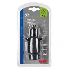 LAMPA 7-pole thread lock trailer plug connector LAM38981