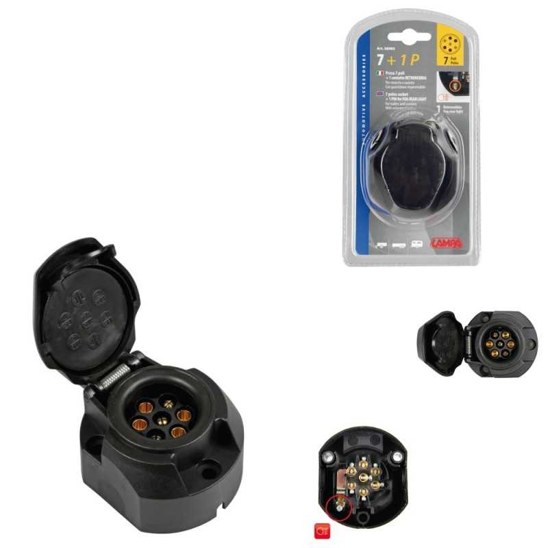 LAMPA 7-pole trailer plug connector LAM38985