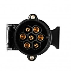 LAMPA Conector enchufe remolque adaptador polos 13 macho 7 hembra LAM38990