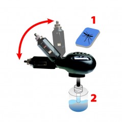 LAMPA Electric anti-mosquito diffuser for the lighter KILLER LED 12/24V LAM39030