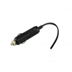 LAMPA Cigarette lighter indicator light LED SICURO MAX 10A 12/24V LAM39051
