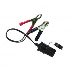LAMPA Conector enchufe remolque con pinzas de bateria 12/24V LAM39057