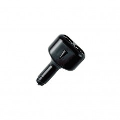 LAMPA Twin cigarette lighter socket 2 light sockets LED 10A 12/24V LAM39062