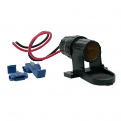 LAMPA Inner and outer cigarette lighter plug P3 12/24V LAM39067