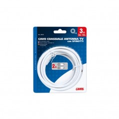 LAMPA Cable coaxial para antena TV GLOBO 3 M LAM39102
