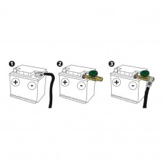 LAMPA Desconectador de bateria 12/24V MAX 175A LAM39115