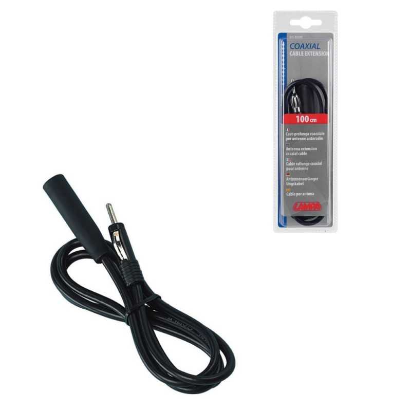 LAMPA Cable alargador coaxial para antena 100 CM LAM40300
