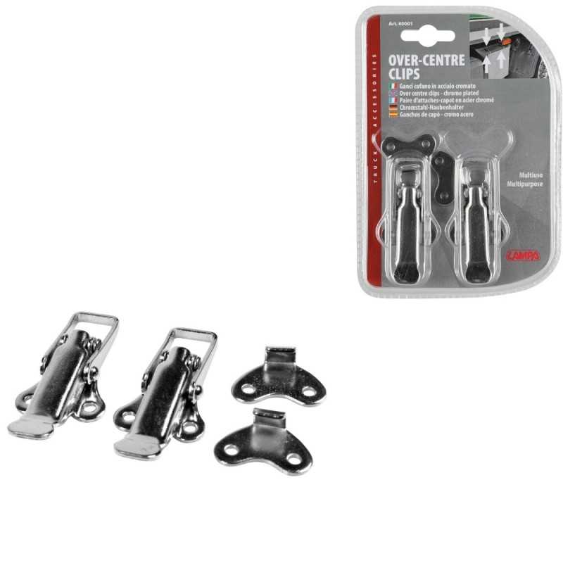 LAMPA Clips multiusos cromados para camión LAM65001