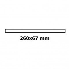 LAMPA Espejo retrovisor interior panoramico 260X67 MM LAM65501