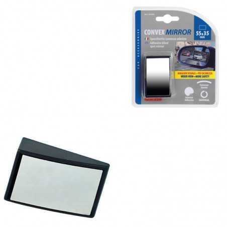 LAMPA Adhesive convex auxiliary mirror for car rear view mirror LAM65560