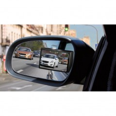 LAMPA Espejo auxiliar convexo adhesivo para retrovisor coche LAM65560