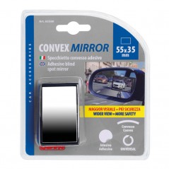 LAMPA Espejo auxiliar convexo adhesivo para retrovisor coche LAM65560