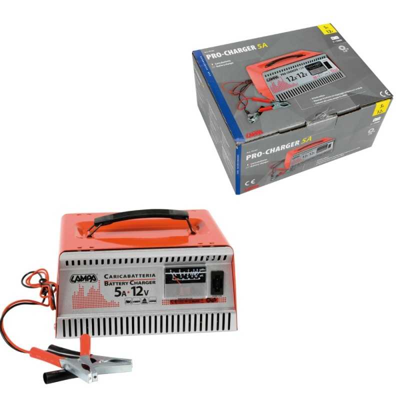 LAMPA Battery charger to cigarette lighter 5A 12V GS-TUV ROHS LAM70105
