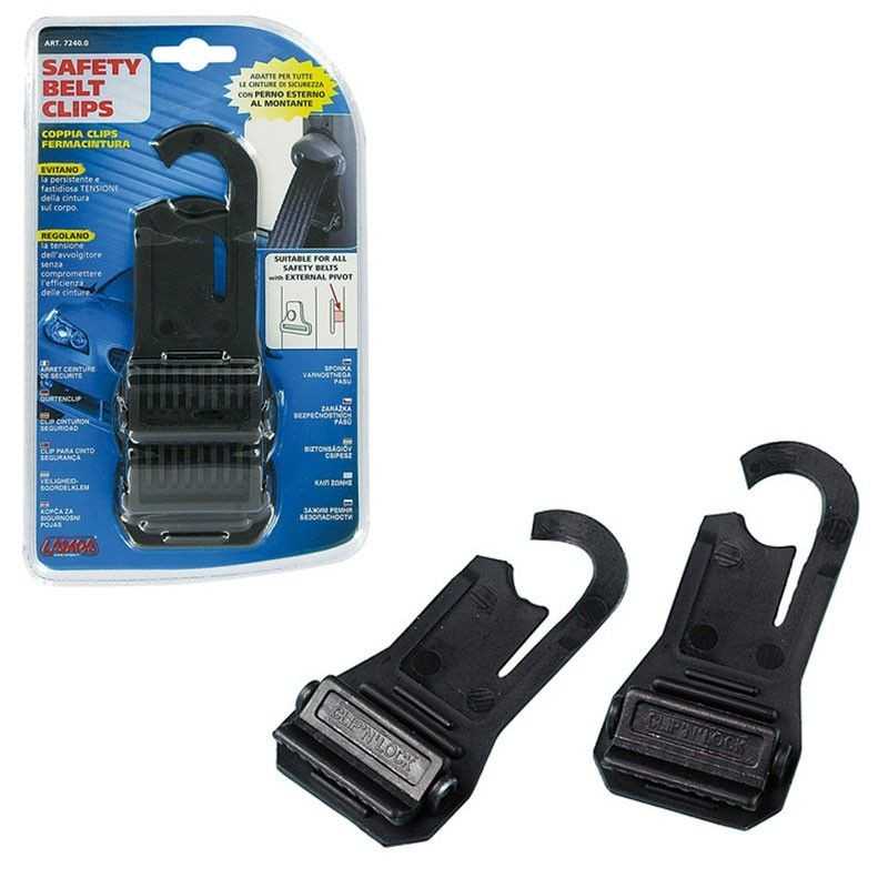 LAMPA Juego clips cinturon de seguridad gancho LAM72400