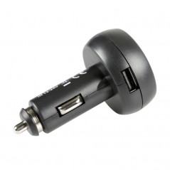 LAMPA Multi-function plug thermometer voltmeter 1 port USB LAM74063