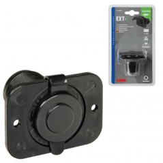 LAMPA Cigarette lighter socket EXT-1 MAX 20A 12/24V LAM39036