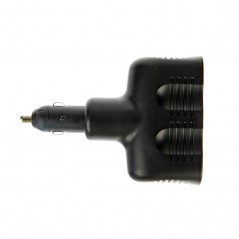 LAMPA Toma mechero doble + 2 puertos DUO-4 STANDARD USB 12/24V LAM39069