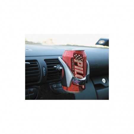 LAMPA Portalatas con adhesivo o clip para coche FUTURA LAM40199