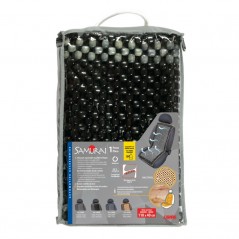 LAMPA Respaldo bolas madera cubre asiento SAMURAI LAM54498VAR