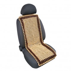 LAMPA Respaldo bolas madera cubre asiento SAMURAI LAM54498VAR