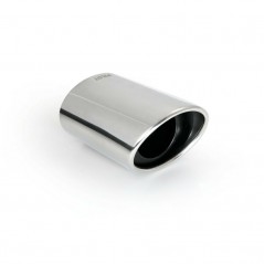 LAMPA Oval stainless steel exhaust tail TS 17 Ø43-58 MM LAM60027