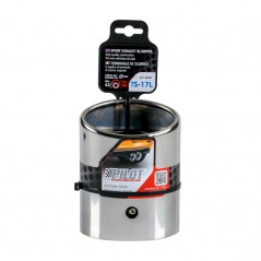 LAMPA Cola escape acero inoxidable ovalada TS 17 Ø43-58 MM LAM60027