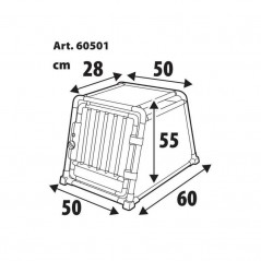 LAMPA Transportin de animales 50X60X55 LAM60501
