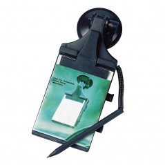 LAMPA Notepad holder kit with suction pad, notepad and pen LAM65470