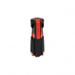 LAMPA Set 7 destornilladores + linterna LED LAM65974