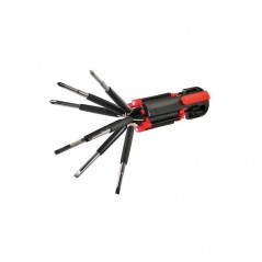 LAMPA Set 7 destornilladores + linterna LED LAM65974