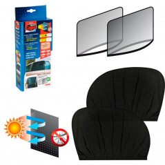 LAMPA Set of 2 square car side window sunshades LAM66895VAR