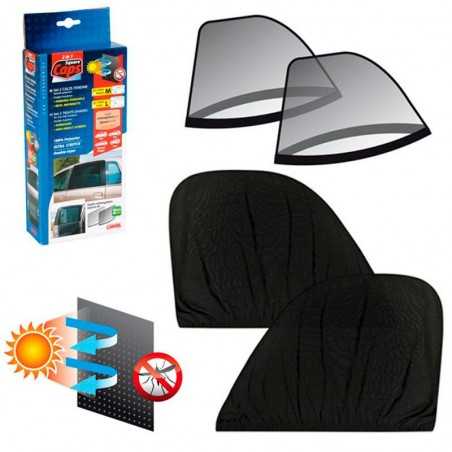 LAMPA Juego 2 parasoles forma trapecio ventanilla lateral de coche STANDARD LAM66897