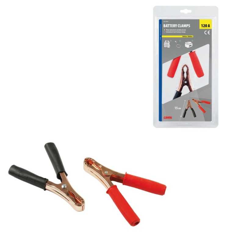 LAMPA battery clamps 120A 15 CM LAM70121