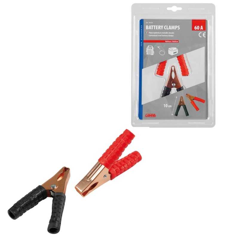 LAMPA Pinzas de batería 60A 10 CM LAM70126