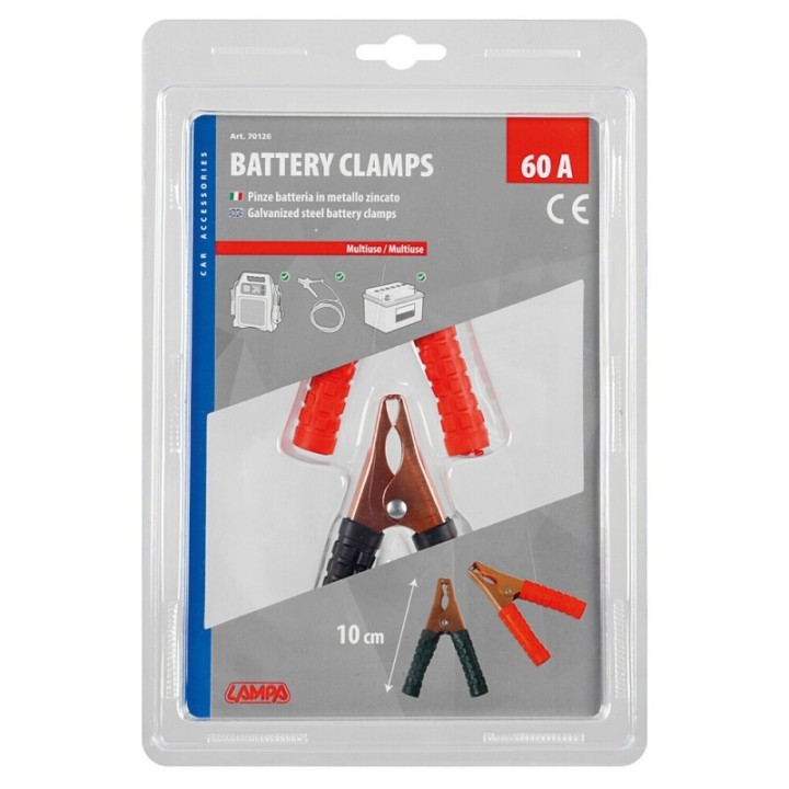 LAMPA battery clamps 60A 10 CM LAM70126