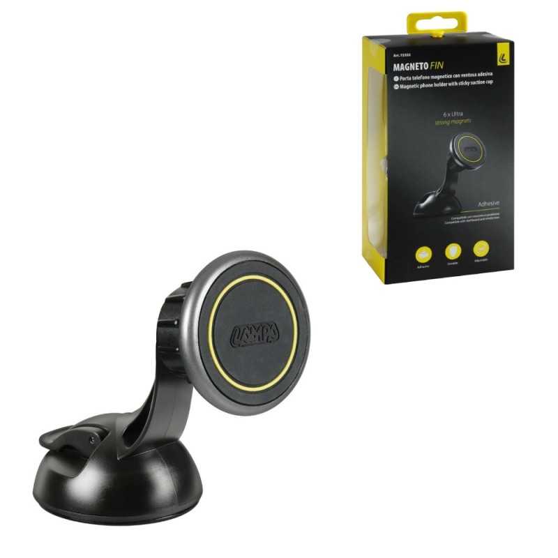 LAMPA Magnetic phone holder with adhesive suction cup MAGNETO FIN LAM72532