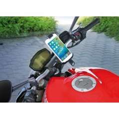 LAMPA Motorcycle handlebar mobile phone holder RIDEX MECHA LAM72537